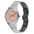 Xylys Swiss Quartz Pink Dial Silver Stainless Steel Strap Watch For Women - image number 2