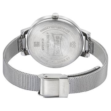 Sonata Silver Lining Blue Dial Women Watch With Stainless Steel Strap