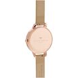 Olivia Burton Quartz Analog Rose Gold Dial Leather Strap Watch for Women - image number 2