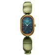 Titan Raga Ceramics Quartz Analog Blue Dial Green Ceramic Strap Watch For Women - image number 1