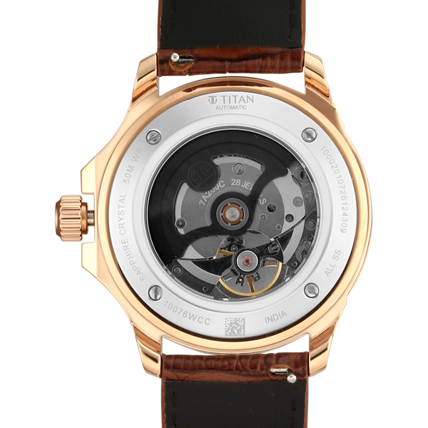 Titan Signature Atrium Offset Seconds Open Heart Automatic - image number 8