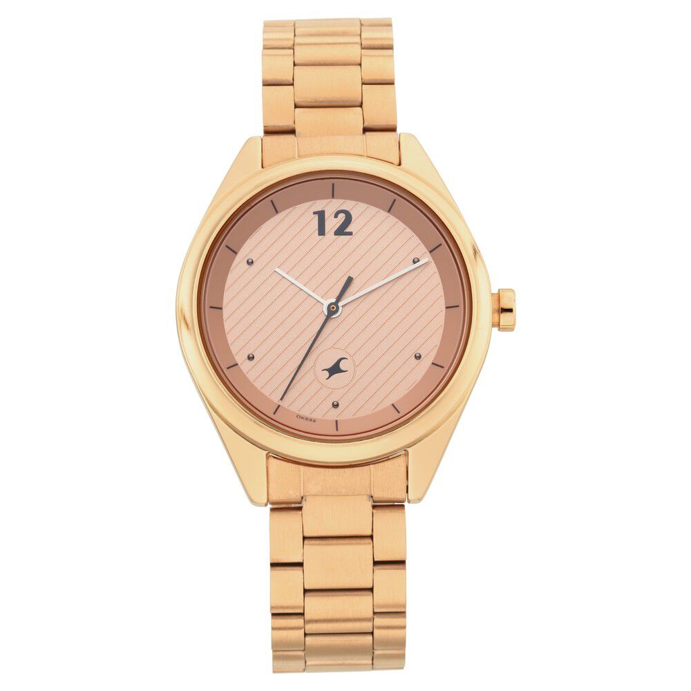Fastrack gold sales watches for ladies