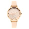 Fastrack Uptown Retreat Quartz Analog Rose Gold Dial Leather Strap Watch for Girls - image number 2