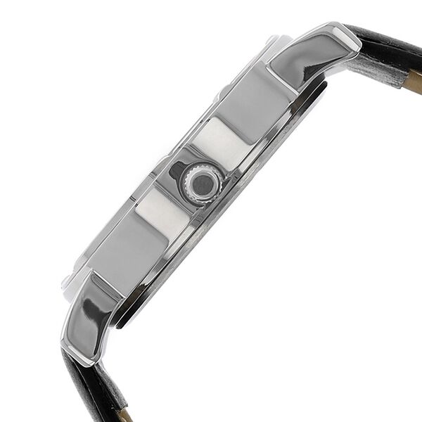 Titan Quartz Analog Silver Dial Leather Strap Watch for Men - image number 2