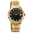 Titan Regalia Dodecagon Quartz Analog with Date Black Dial Golden Stainless Steel Strap Watch For Men - image number 2