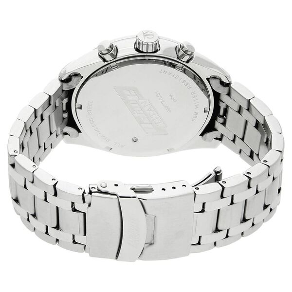Titan Octane Quartz Chronograph White Dial Silver Stainless Steel Strap Watch For Men - image number 3