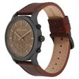 Police Quartz Chronograph Grey Dial Leather Strap Watch for Men - image number 1