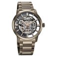 Titan See-Through Skeletal Automatic Analog with Black Dial Copper Brown Stainless Steel Strap Watch for Men - image number 2
