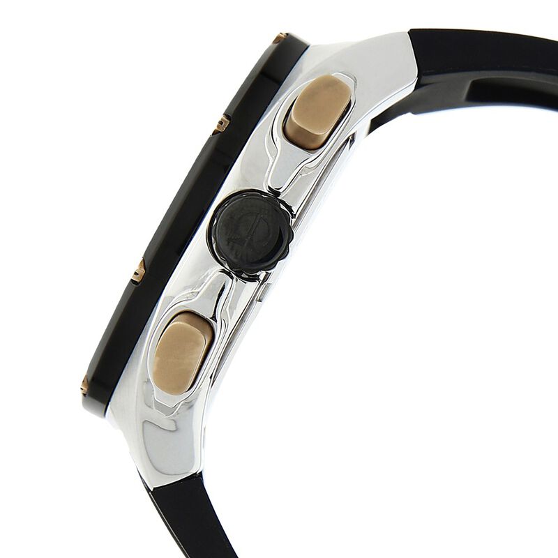 Titan Quartz Analog Black Dial Plastic Strap Watch for Men - image number 2
