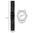 22 mm Black Ceramic & Metal Straps for Men - image number 3