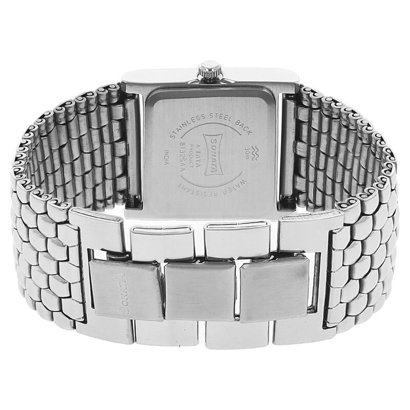 Sonata Glamors Pink Dial Women Watch With Stainless Steel Strap - image number 3