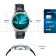 Northern Lights Inspired Poze Blue Dial Watch - Image 4