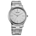 Sonata Aspire Quartz Analog Brown Dial Stainless Steel Strap Watch For Men