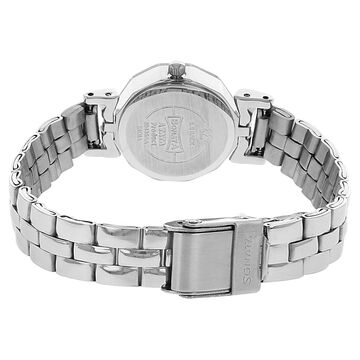 Sonata Quartz Analog Black Dial Metal Strap Watch for Women