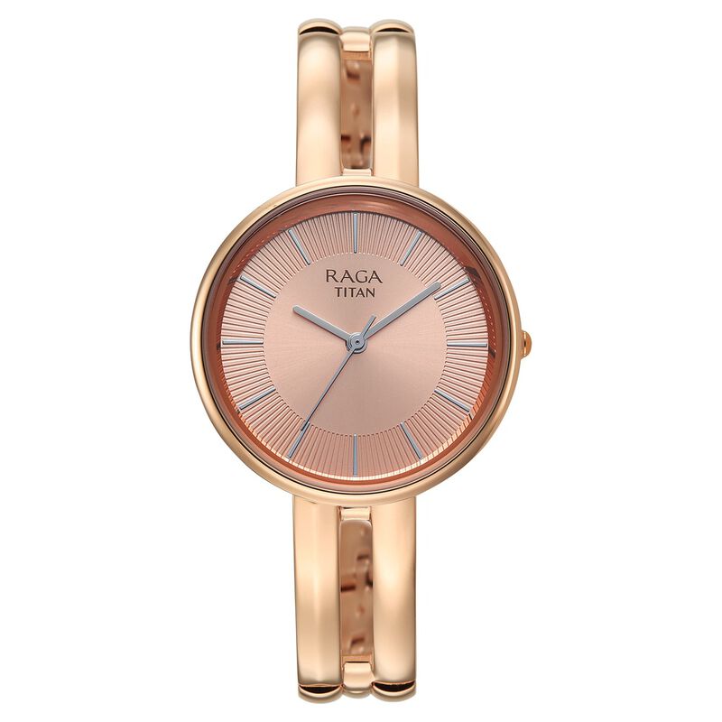 Buy Online Titan Raga Contempore Quartz Analog Rose Gold Dial Rose Gold — free download