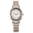 Titan Aura Quartz Analog Silver Dial With Two Toned Stainless Steel Strap Watch For Women - image number 0