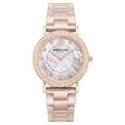 Kenneth Cole Quartz Analog Grey Dial Brown Ceramic Strap Watch For Women - image number 0