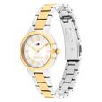 Tommy Hilfiger Quartz Analog White Dial Two Toned Stainless Steel Strap Watch For Women - image number 1