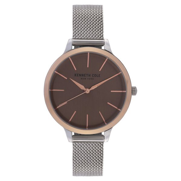 Buy Online Kenneth Cole Quartz Analog Rose Gold Dial  display picture 2