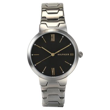 Tommy Hilfiger Quartz Analog Grey Dial Stainless Steel Strap Watch for Women