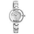 Vyb Starlet By Fastrack Quartz Analog Mother of Pearl Dial Silver Stainless Steel Strap Watch For Girls - image number 1