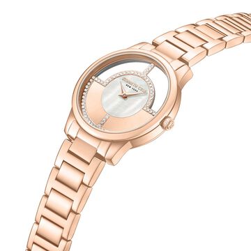 Kenneth Cole Quartz Analog Mother of Pearl Dial Stainless Steel Strap Watch For Women