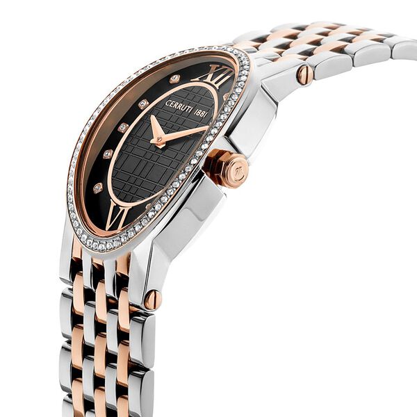 Cerruti 1881 Quartz Analog Grey Dial Stainless Steel Strap Watch for Women - image number 4