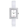 Fastrack Quartz Analog White Dial Leather Strap Watch for Girls - image number 0