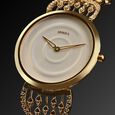 Titan Nebula Varsha 18k Gold Analog Diamond Studded Bracelet Watch for Women - image number 2