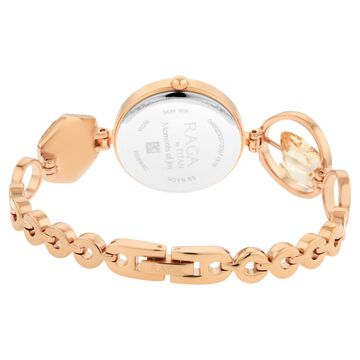 Raga Women's Grace Watch: Mother of Pearl Dial & Ornate Bracelet