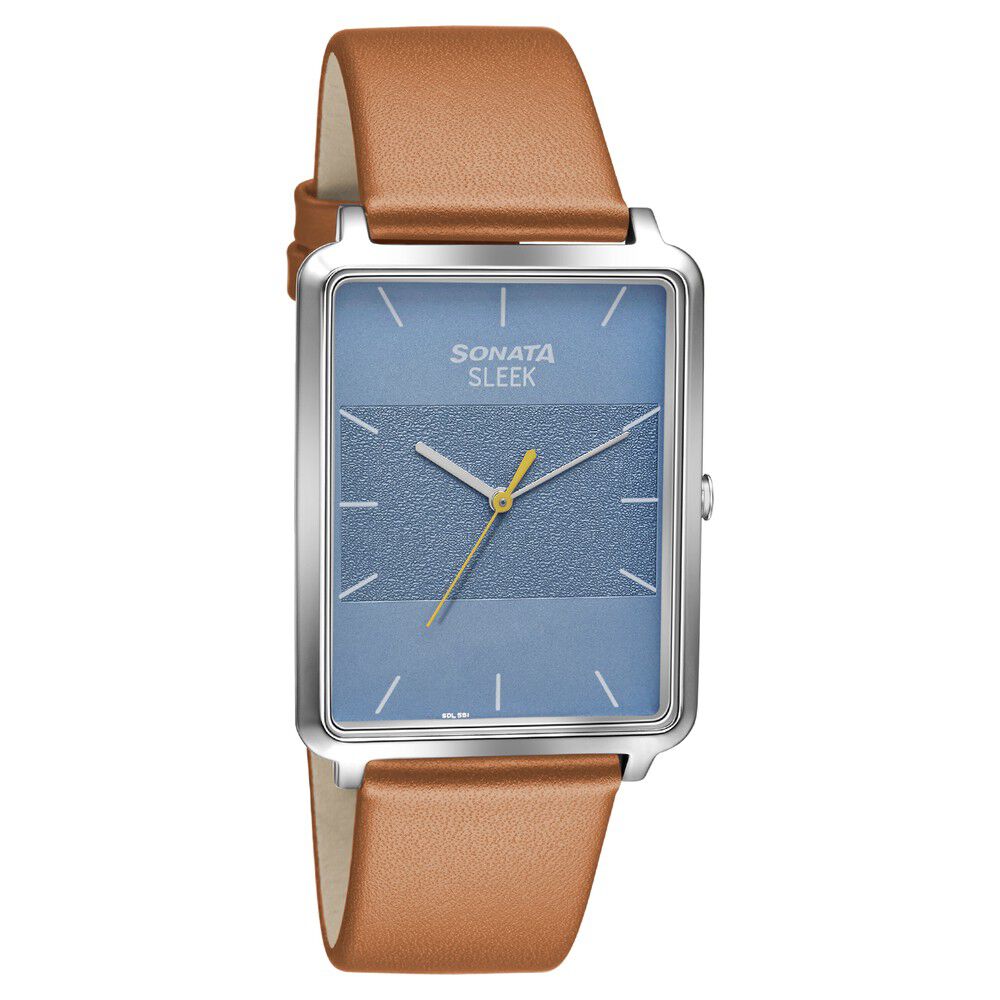 Sonata square sale watch