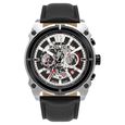 Police Quartz Analog Silver Dial Leather Strap Watch for Men - image number 0
