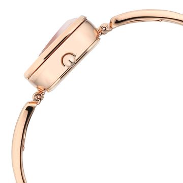 Titan Raga New You Quartz Analog Mother of Pearl Dial with Rose Quartz dial cover Watch for Women