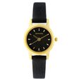 Sonata Quartz Analog Champagne Dial Leather Strap Watch for Women
