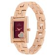 Titan Quartz Analog Red Dial Metal Strap Watch for Women - image number 1