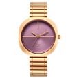 Fastrack 9 to Fine Analog with Grey Dial Metal Strap Watch for Girls