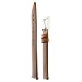 20 mm Tan Genuine Leather Strap for Men - image number 2