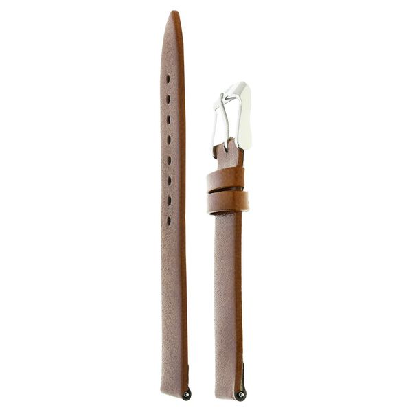 20 mm Tan Genuine Leather Strap for Men - image number 2