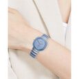 Titan Edge Squircle Quartz Analog Blue Dial Blue Ceramic Strap Watch For Women - image number 3