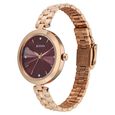 Titan Titan Karishma Quartz Analog Pink Dial Rose Gold Stainless Steel Strap Watch For Women - image number 2