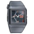 SF Turbo Quartz Analog Black Dial PU Strap Watch for Men