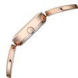 Vyb Showstopper By Fastrack Quartz Analog Maroon Dial Rose Gold Metal Strap Watch For Girls - image number 4