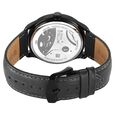 Titan Stellar Analog with Earth Disc and Gray Dial Gray Leather Strap Watch for Men - image number 6