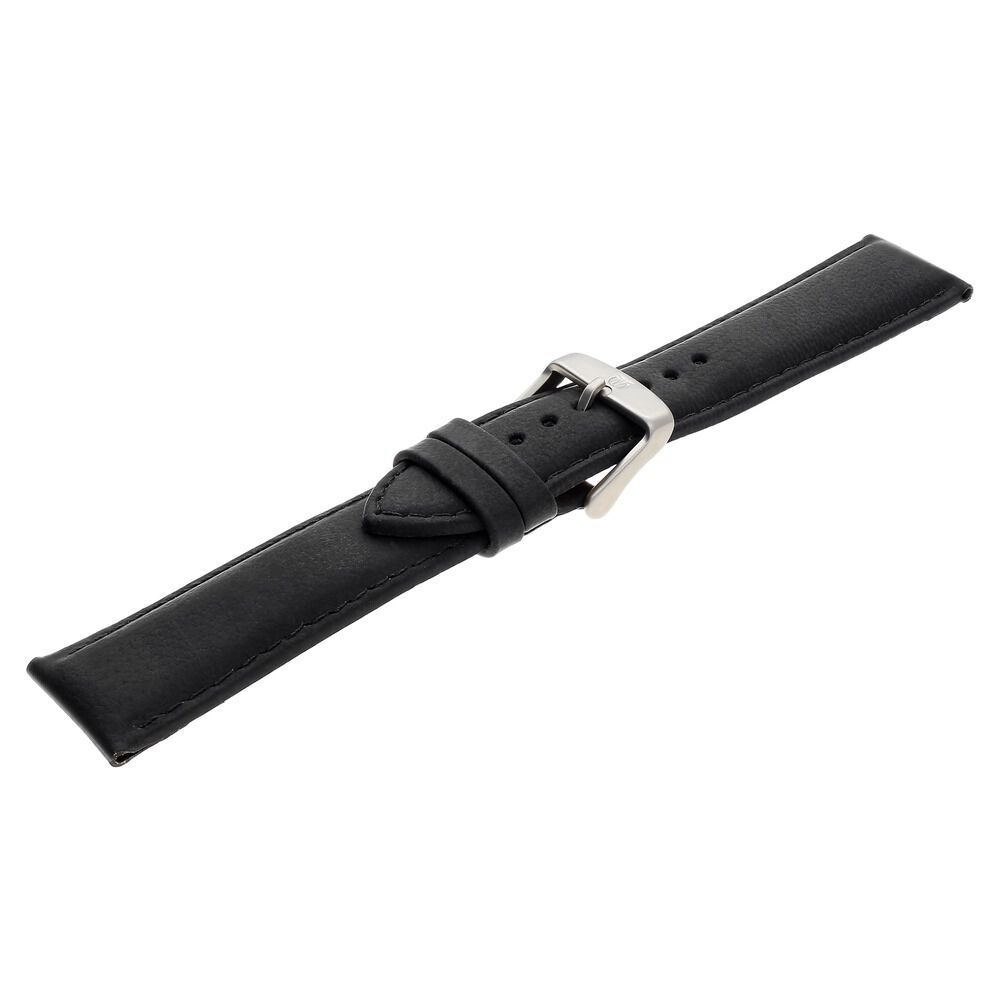 Buy Online 22 mm Black Genuine Leather Straps for Men
