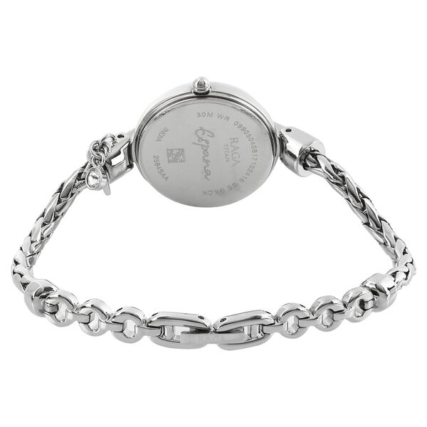 Titan Raga Espana Silver Analog Metal Strap watch for Women - image number 3
