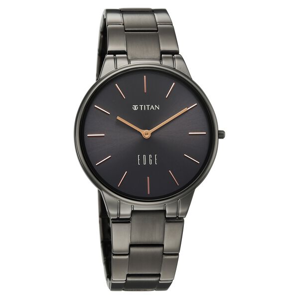 Edge Velora Quartz Analog Grey Dial Grey Stainless Steel Strap Watch For Women - image number 1