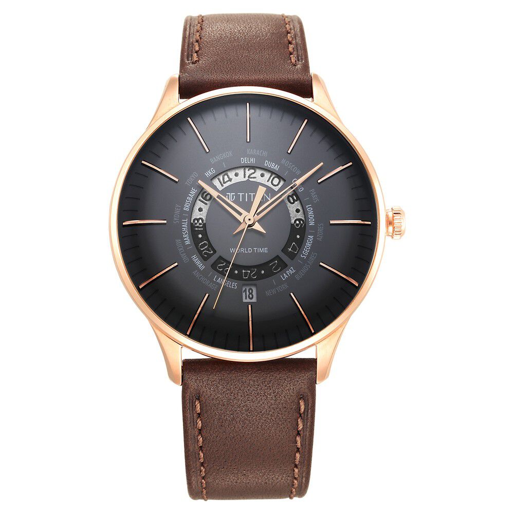 Titan world deals time watch