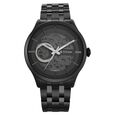 Titan Metal Mechanicals Black Dial Black Stainless Steel Strap Watch for Men - image number 2