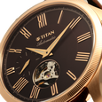 Titan Automatic Atrium Offset Seconds Open Heart Automatic - image number 6