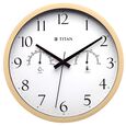 Titan Chic 30 cm Wooden Wall Clock with Smart Climate Monitoring - image number 1